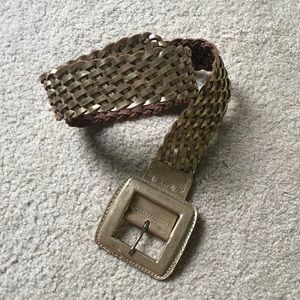 Gold Woven Belt
